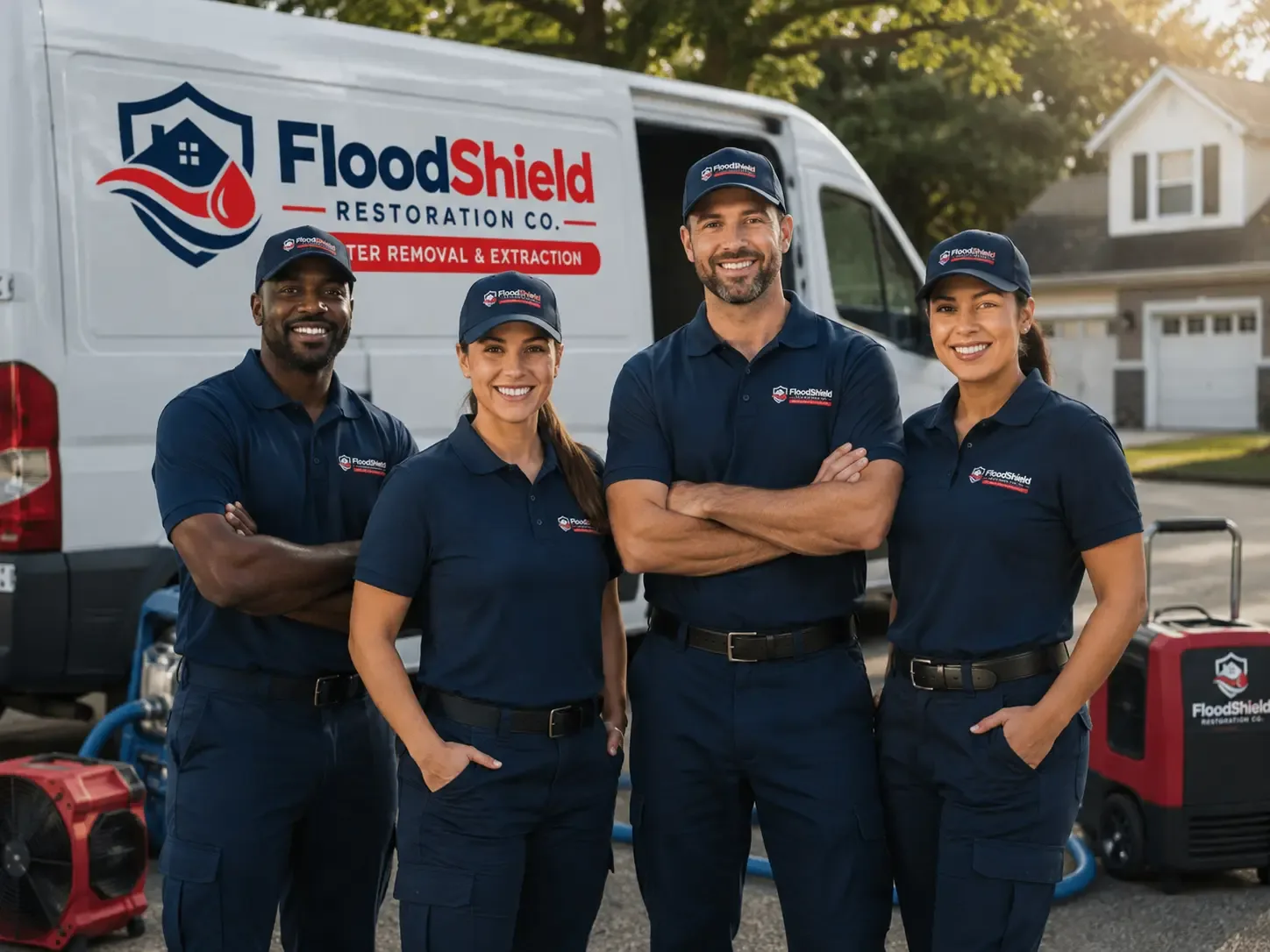 Flood Damage Restoration company in Rinard, IL